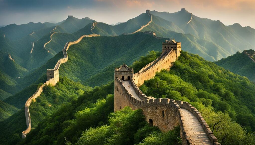 virtual tour of the great wall of china